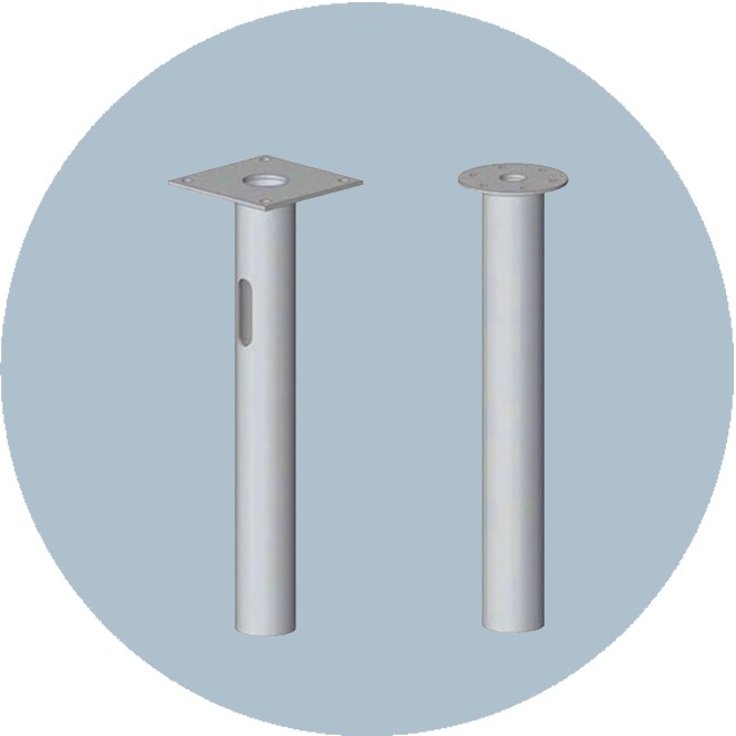 Закладные детали фундамента ФМ 0,219