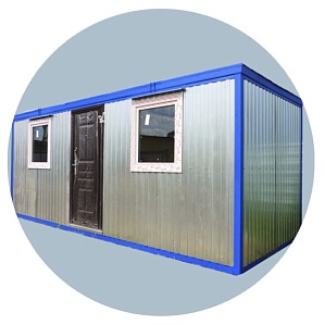 Бытовка сушилка на 24 человека 8000х2500 мм